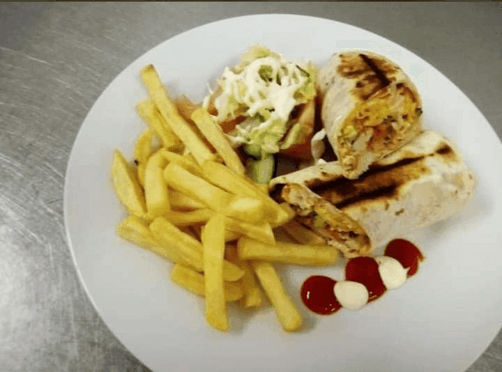 Delicious Chicken Wrap recipe