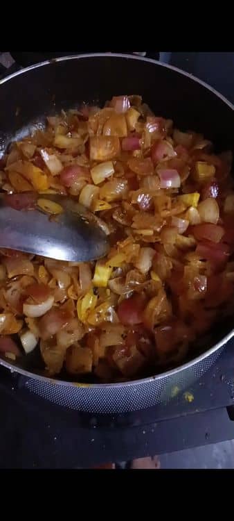 Onion Curry for Dosa recipe
