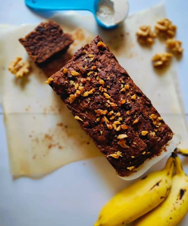 Banana Walnut Cake recipe