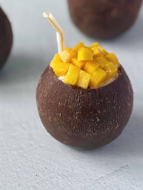 Tropical Escape: Pineapple Coconut Tart with Silky Vanilla Bean Cream recipe