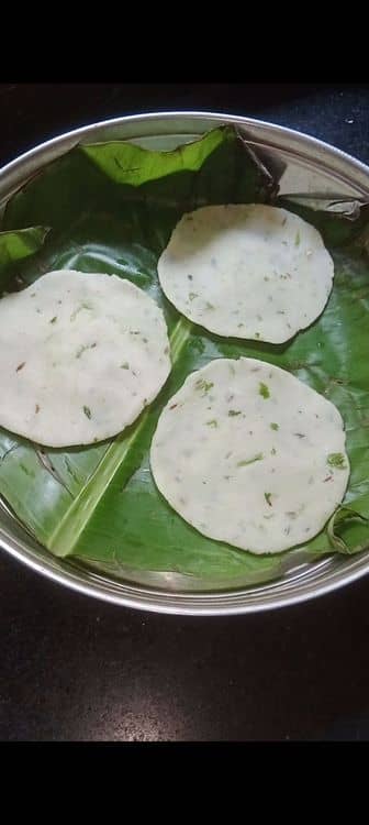 Nivagyra recipe using Leftover Modak rice dough. recipe