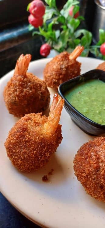 🍤 Restaurant Style Prawns Lollipop  recipe