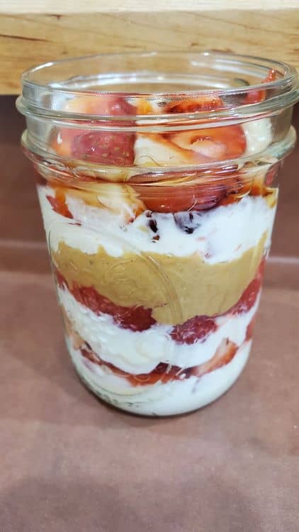 Berry Stacked Parfait recipe