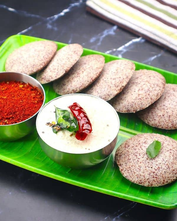 Healthy Ragi Idli Recipe| Soft Finger Millet Idli recipe