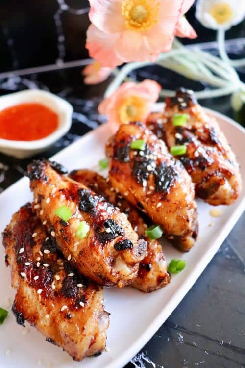 Tamarind Glazed Chicken Wings recipe