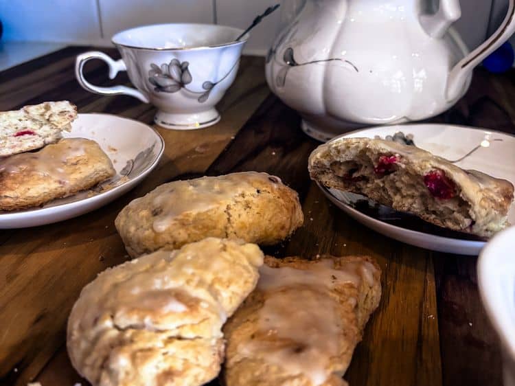 Strawberry Cream Cheese Scones recipe