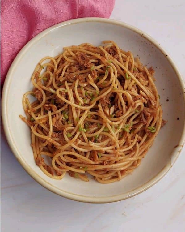 Spicy Tuna Pasta recipe