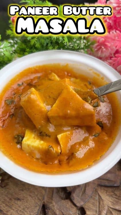 Homemade Paneer Butter Masala recipe