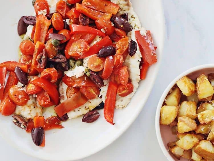 Mediterranean Baked Fish recipe