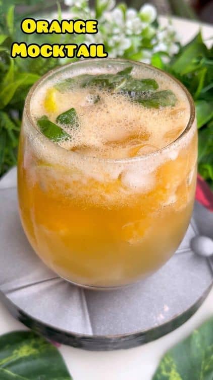 Orange Mocktail recipe