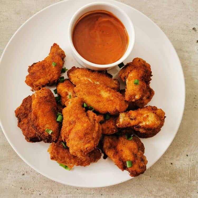 Crumbed Chicken Drumettes recipe