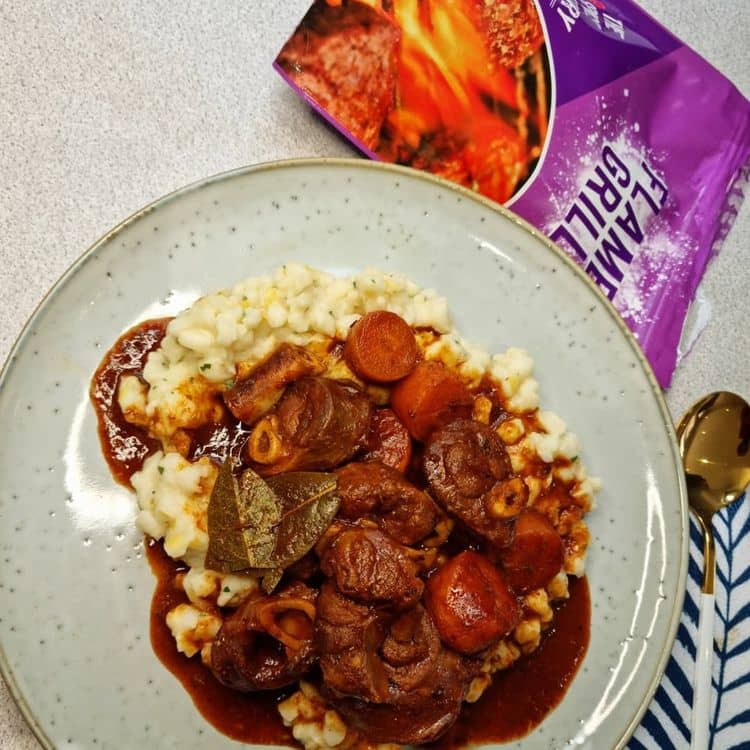 Creamy Samp with Lamb Knuckles recipe