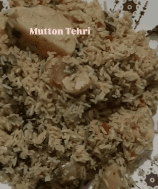 Mutton Tehri recipe