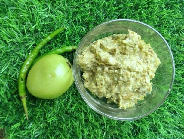 Raw Mango Chammanthi recipe