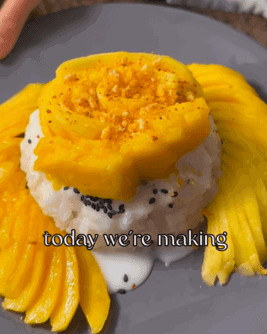 Rice Cooker Mango Sticky Rice recipe