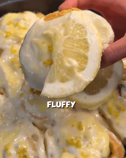 Lemon Cinnamon Rolls recipe