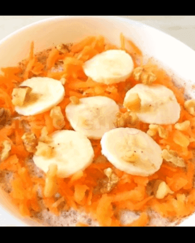 Carrot Cake Overnight Oats recipe