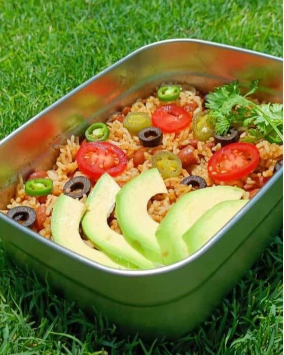 Mexican Rajma Chawal Casserole recipe