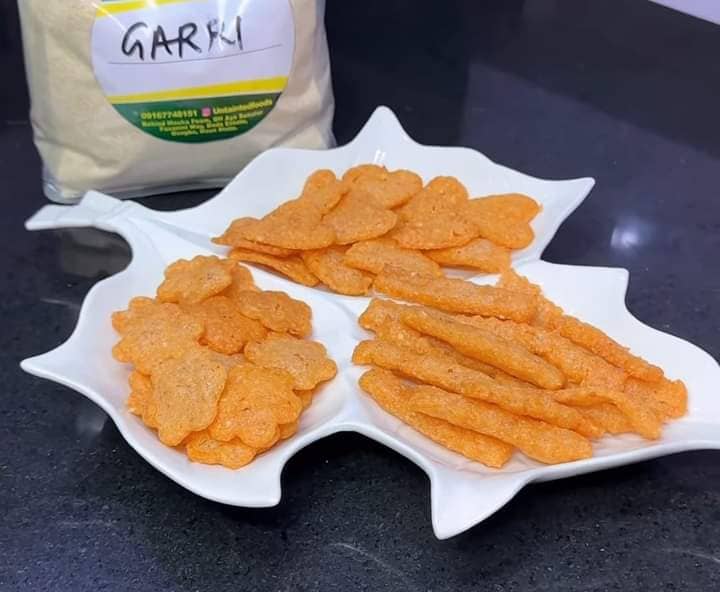 Garri Chips( Nigerian style) recipe