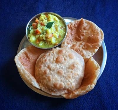 Poori and Poori Masala recipe