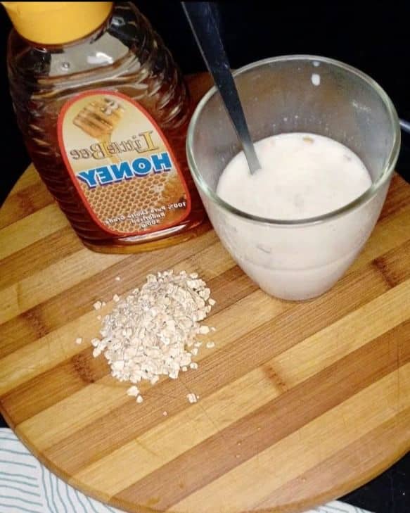 Oats and Milk Drink for Tightening recipe