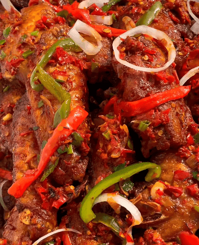 Peppered Turkey and Plantain Pancakes Combo recipe