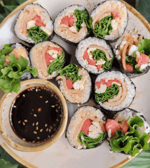 Mini Gimbap recipe
