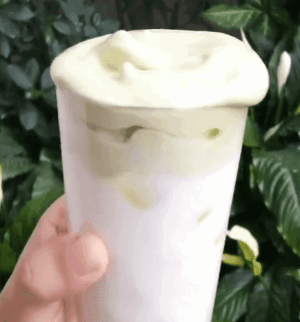 Wheatgrass Dalgona recipe