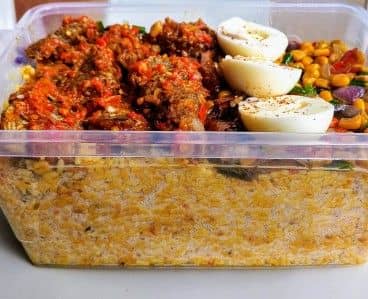 Fried Coconut rice recipe