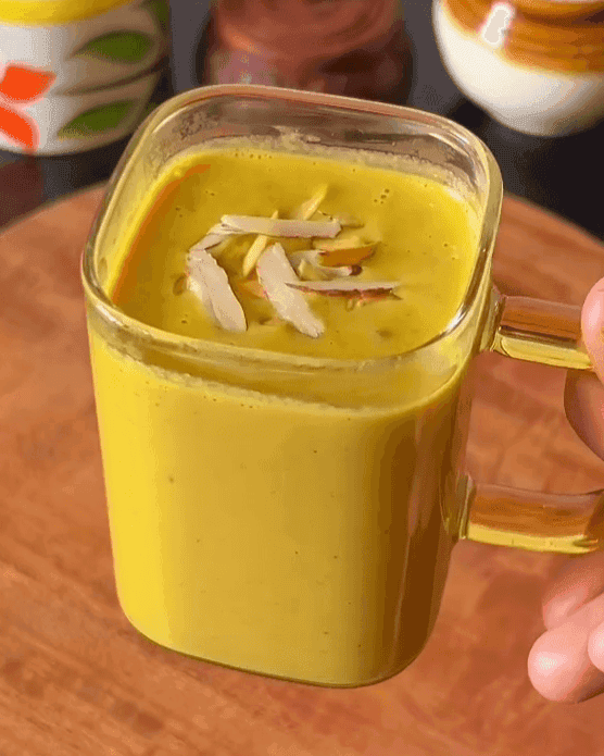 Besan Golden Milk recipe