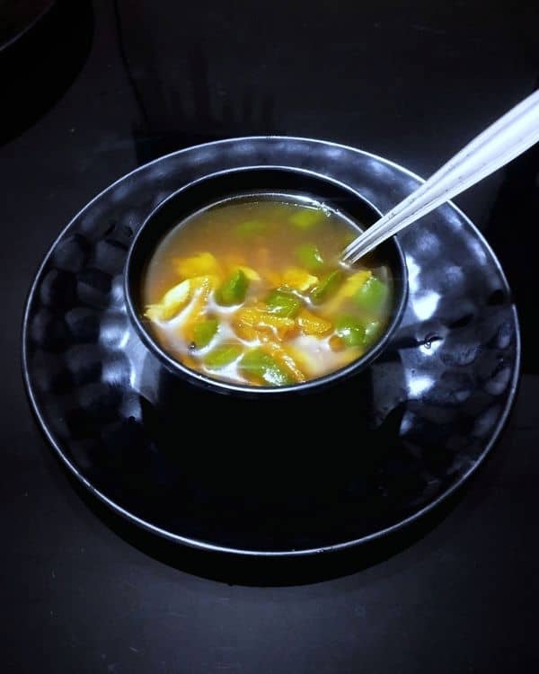 Hot and Sour Chicken Soup recipe