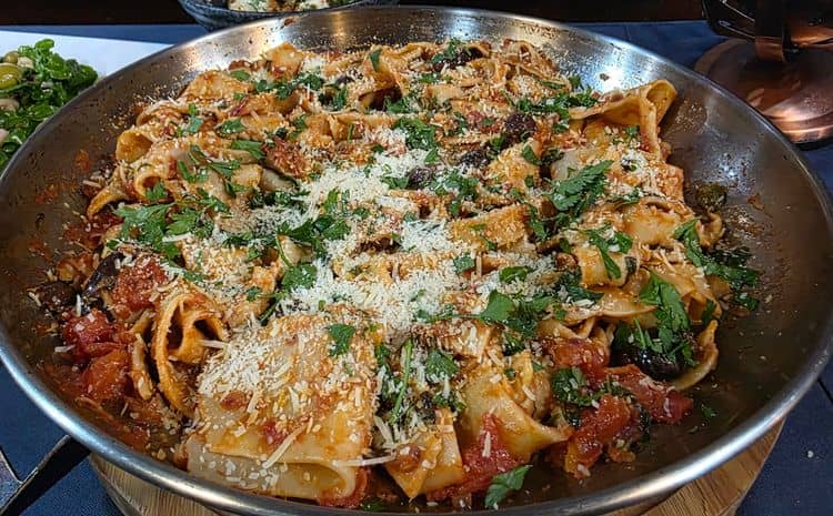 Paparadelle Puttanesca recipe
