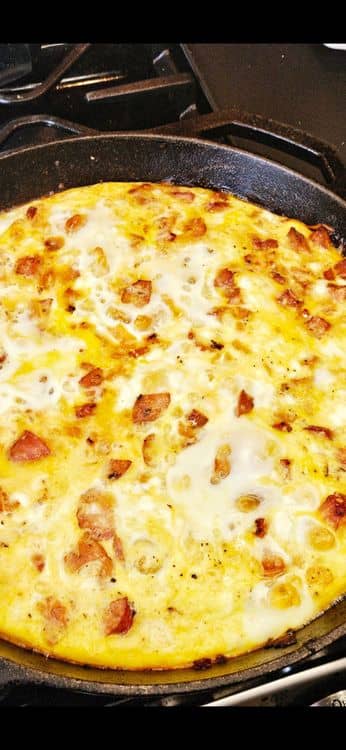 Hash Brown Crust Frittata recipe