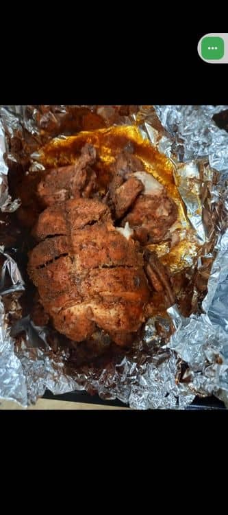 Butter Herb Chicken with Potato Wedges recipe