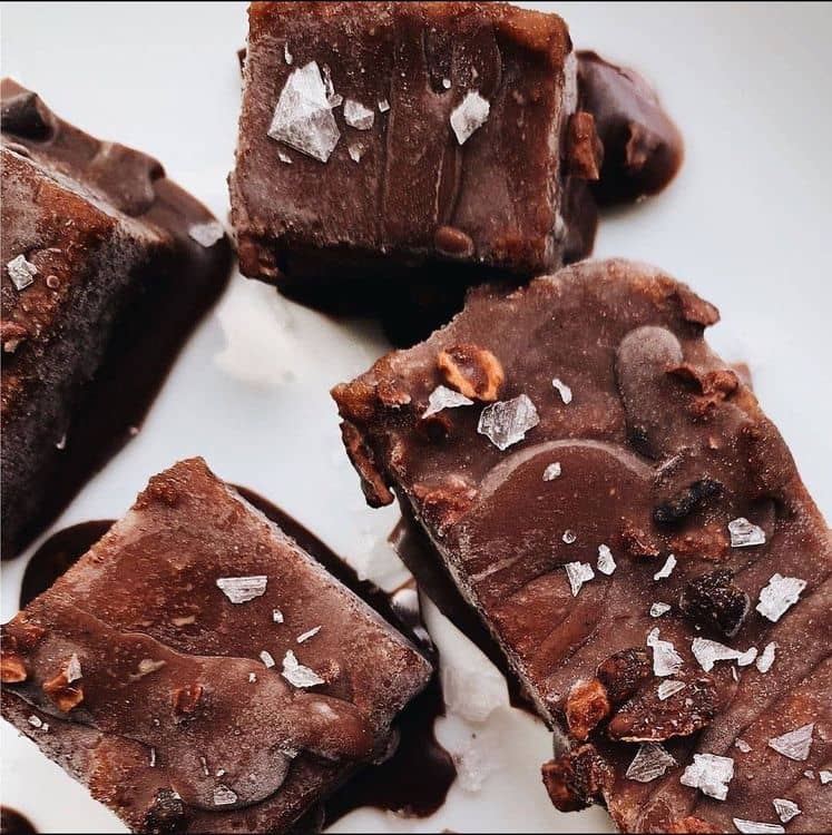 Himalayan Pink Salt Chocolate Fudge Bites recipe