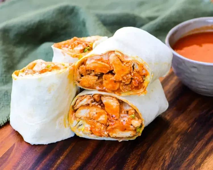 Buffalo Chicken Wraps recipe