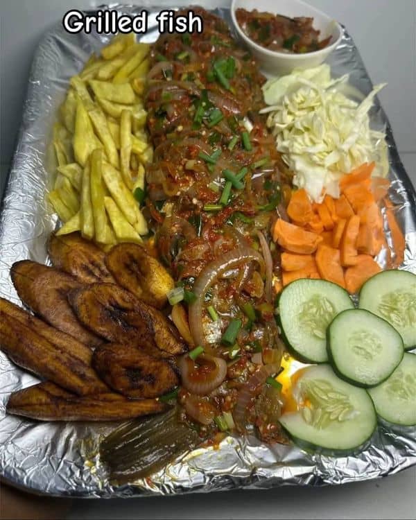 Grilled Fish ( Nigerian style) recipe