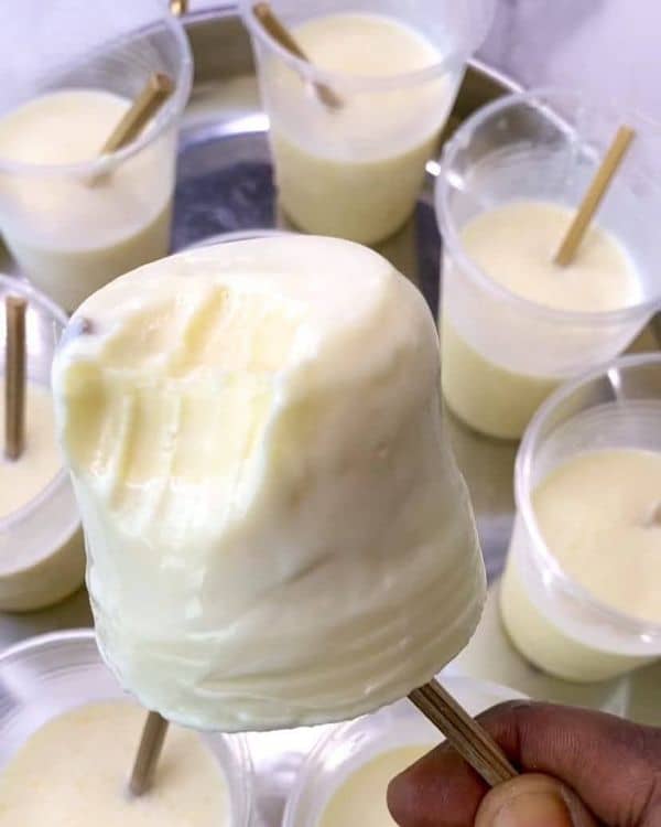 Creamy Milk Ice Cream(Homemade style) recipe