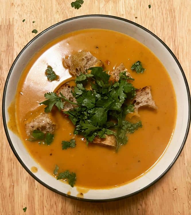 Spicy Pumpkin Soup  recipe
