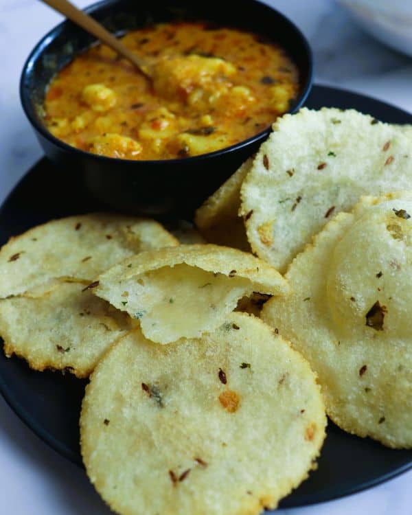 Aloo Sabzi with Sabudana Poori (Perfect Vrat Meal)  recipe