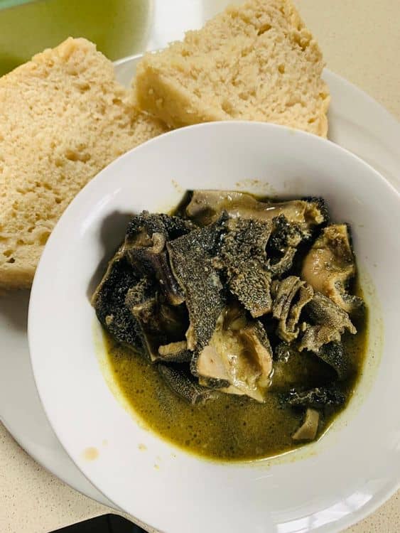 Traditional Tripe (Moholu) recipe