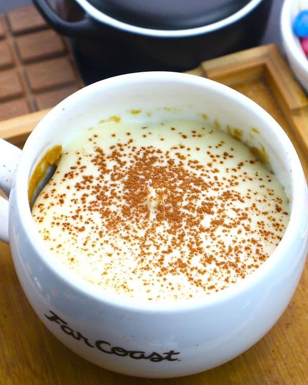 Tiramisu Mug Cake | No Oven, No Eggs, Ready in 1 Minute! recipe