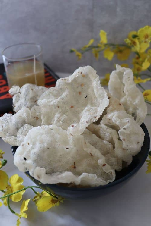 Sabudana Papad (Tapioca Cracker) recipe