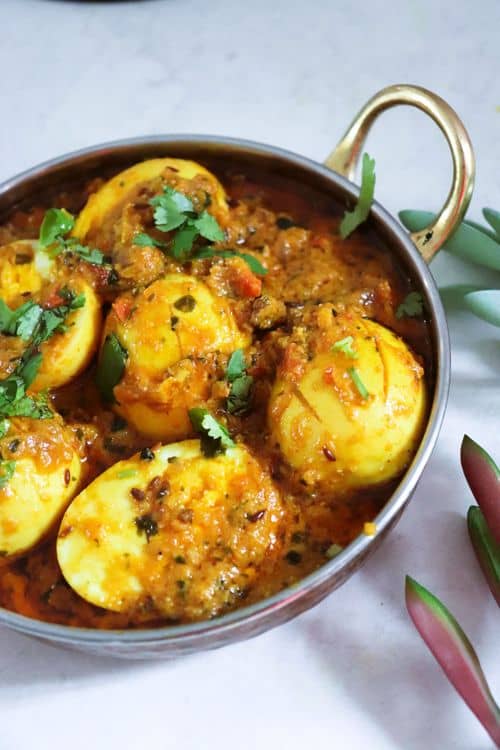 Dhaba-style Anda Masala Curry (Egg Curry) recipe