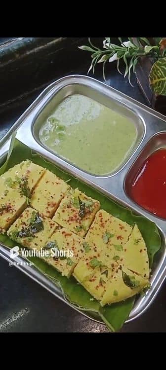 Khaman Dhokla Chutney ❤️ recipe