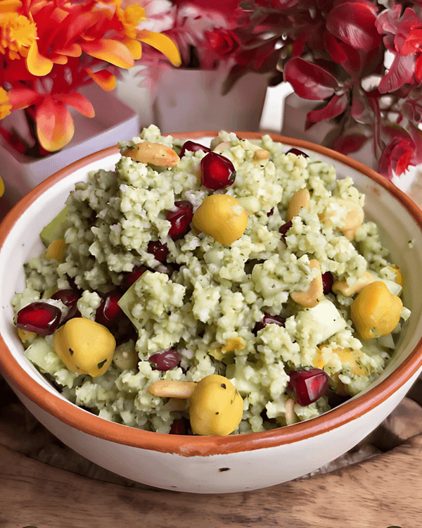 Zero Oil Millet Salad recipe