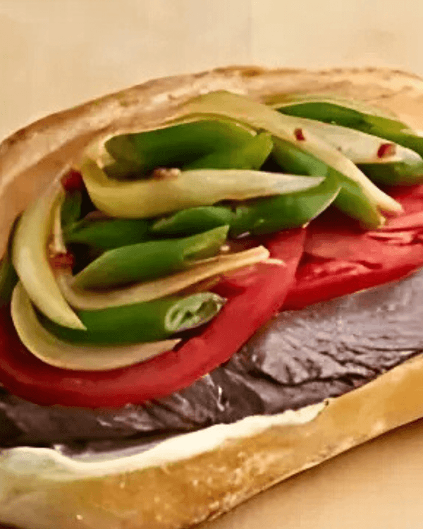 Chilean Steak and Green Bean Sandwich recipe