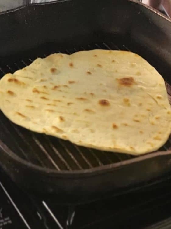 Flour Tortilla Wraps recipe