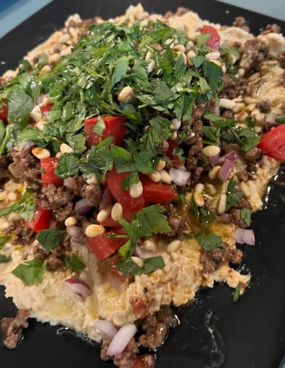 Layered Hummus Dip recipe