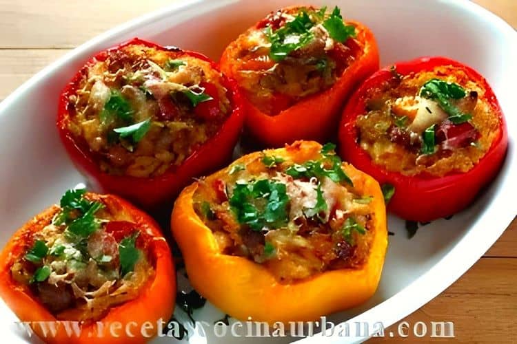 Stuffed Peppers with Meat recipe